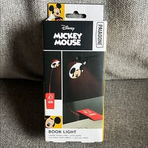 Disney Mickey Mouse Book Light - Black and Red Accents